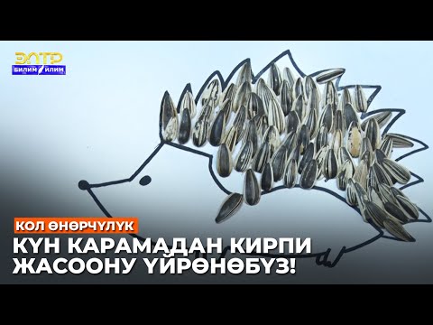 Видео: КҮН КАРАМАДАН КИРПИ ЖАСАЙБЫЗ! //Кол өнөрчүлүк