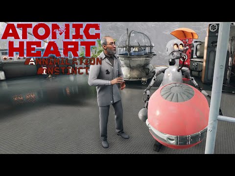 Видео: Часть 2. Манекены и первый БУС в DLC ATOMIC HEART Инстинкт Истребления. ПРОХОЖДЕНИЕ на АРМАГЕДДОН.