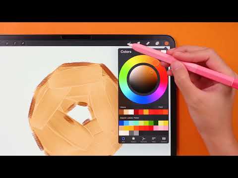 Видео: Кисти Procreate Impasto — набор толстых кистей Freya Impasto. Введение.