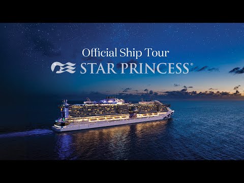 Видео: Экскурсия по всему кораблю Star Princess | Круизы Princess
