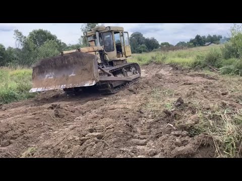 Видео: Установили новый турбокомпрессор на бульдозер Т130 Т170. Промывка двигателя.Идеальная работа движка.