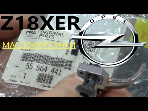 Видео: МАСЛЯНЫЕ ФОРСУНКИ OPEL Z18XER