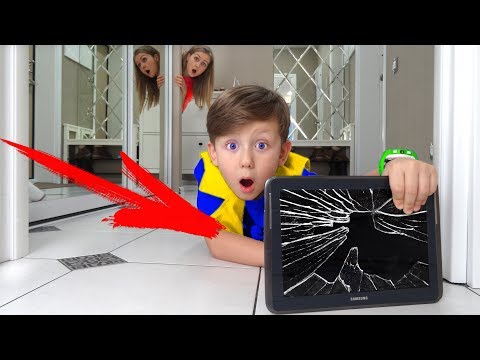 Видео: СЕНЯ РАЗБИЛ новый ПЛАНШЕТ! МАМА РАЗОЗЛИЛАСЬ? Что теперь скажет МАМА?