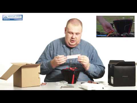 Видео: Спасательный парашют для мультикоптеров DJI DropSafe - подробный видео обзор