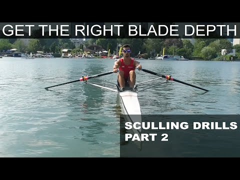 Видео: Важнейшие упражнения для гребли, часть 2 — как найти и поддерживать правильную глубину лопасти
