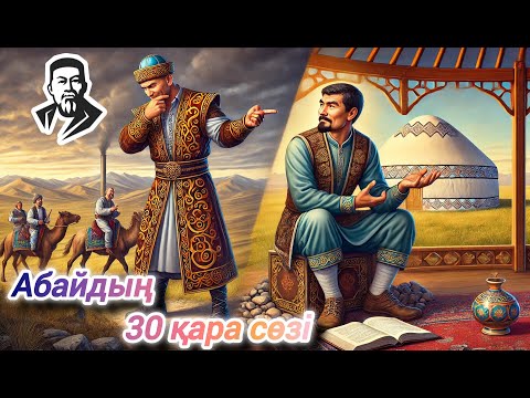 Видео: Қазақ әдебиеті. Абайдың 30 қара сөзі: «Қырт мақтан» мен жалған ерліктің әшкере бейнесі #абай