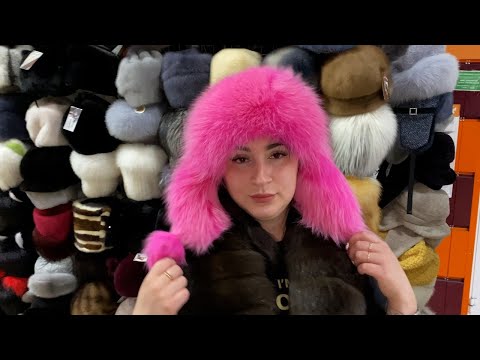 Видео: МЕХОВЫЕ ШАПКИ У АЛИ✨МЕХ КУНИЦЫ,СОБОЛЯ,ЛИСЫ,ЕНОТА😍Б-13А Рынок Садовод Москва