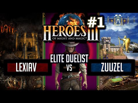 Видео: Герои 3 JO Duel 🏆 Lexiav vs Zuuzel ❖ Elite Duelist ❖ HotA