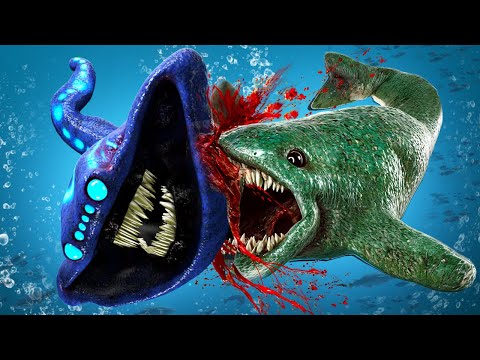 Видео: ЭЛЬ ГРАН МАЙЯ ПРОТИВ БЛУПА! БИТВА МОРСКИХ МОНСТРОВ В Garry`s Mod