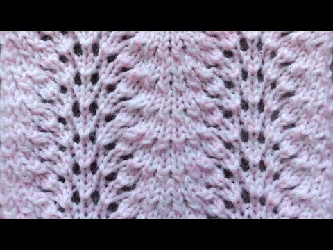 Видео: 🥰 УЗОР спицами  - ХВОСТ ПАВЛИНА ажурный УЗОР для ЖЕНСКИХ моделей 💯🔥 Knitting pattern