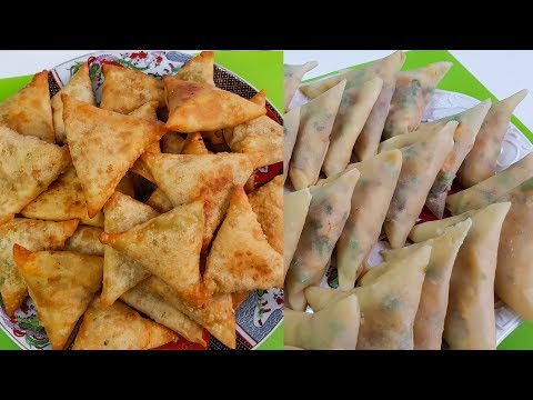 Видео: картофельные карманы 😋  | سمبوسه کچالو