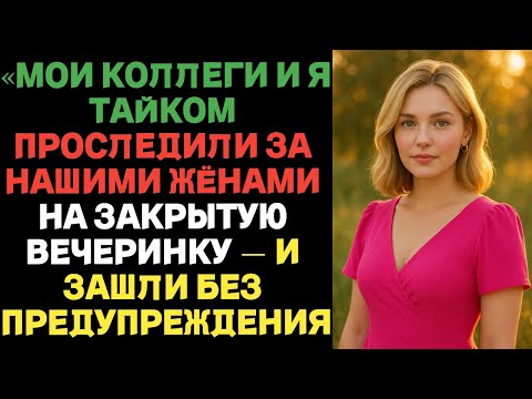 Видео: «Мои коллеги и я тайком проследили за нашими жёнами на закрытую вечеринку | Истории предательства