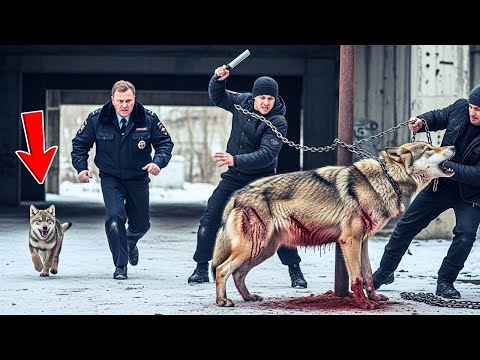 Видео: Волчонок отчаянно молил полицейского спасти мать — Но тот, кого он нашёл, поверг его в шок