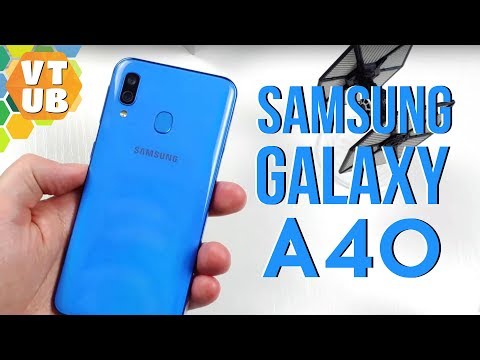 Видео: Samsung Galaxy A40 - Распаковка | Комплектация | Внешний Вид