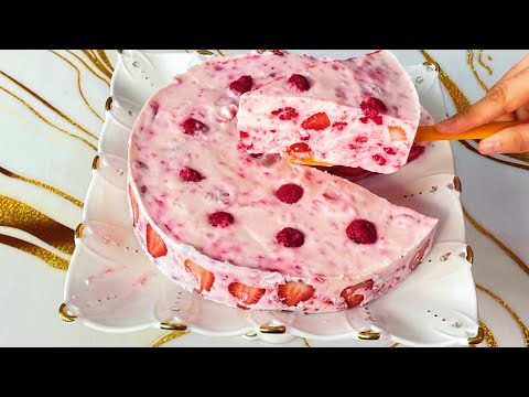 Видео: Ягодный торт без выпечки. 🍓🍰Просто и Вкусно.Қазақша рецепт.