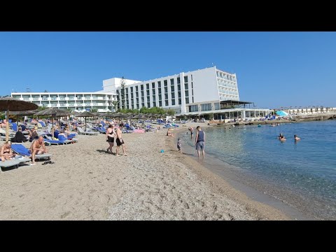 Видео: Остров Родос отель Eden Roc октябрь 2021: заселение, ужин, завтрак, вечерняя анимация