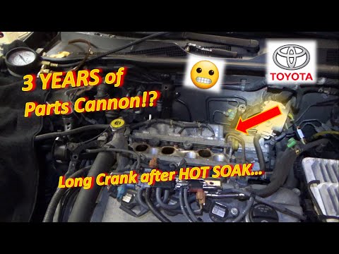 Видео: 3 ГОДА запчастей Cannon!? (Долгий запуск после горячей обработки...Toyota Camry V6)