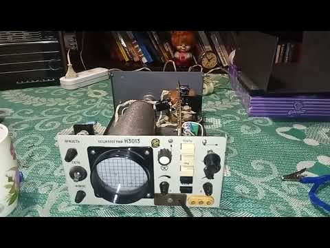 Видео: Осциллограф Н3013. Отчёт о проделанной работе по восстановлению. Испытание.