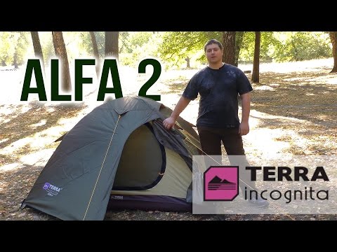 Видео: Terra Incognita Alfa 2: обзор палатки