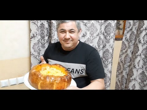 Видео: Потрясающе вкусно и полезно! Тыква фаршированная мясом и рисом!