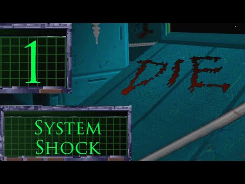 Видео: System Shock - Прохождение вслепую [01]