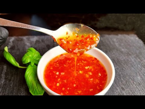 Видео: КИСЛО СЛАДКИЙ СОУС ЧИЛИ🌶 ЗА 10 МИНУТ - CHILLI SWEET นำ้ จิ้ม ไก่