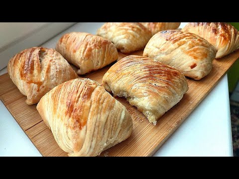 Видео: Настоящая СЛОЕНАЯ САМСА Хрустящая и СОЧНАЯ!!!