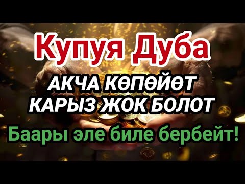 Видео: Байлардын Купуя Байлык Дубасы — Карыздан Арылтып, Байлыкка Жеткирсин!