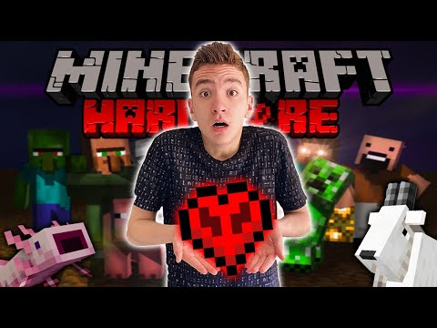 Видео: МАЙНКРАФТ, НО ОЦЕЛЯВАМ НА HARDCORE: ЕП. 1 | MINECRAFT 1.17