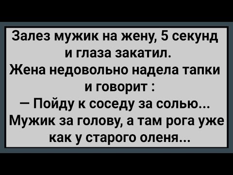 Видео: Как Мужику Жена Рога Наставила! Сборник Свежих Анекдотов! Юмор!