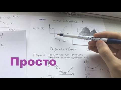 Видео: Градиентный спуск на пальцах