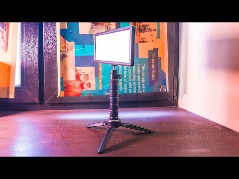 Видео: LED свет для видео, NEEWER T-120.