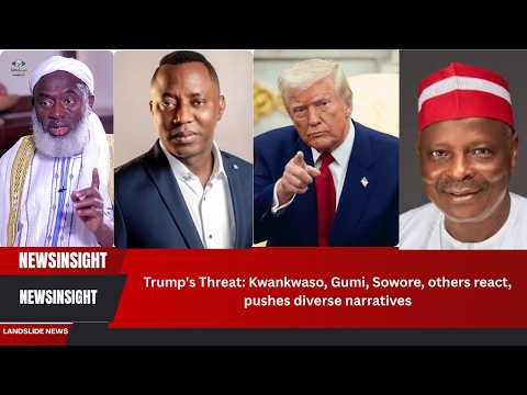Видео: Угроза Трампа: реакция Кванквасо, Гуми, Соворе и других, продвижение различных версий