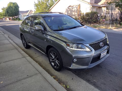 Видео: Lexus RX 350 2013 F-sport Обзор владельца.Lexus RX 350 2013 F-sport Review