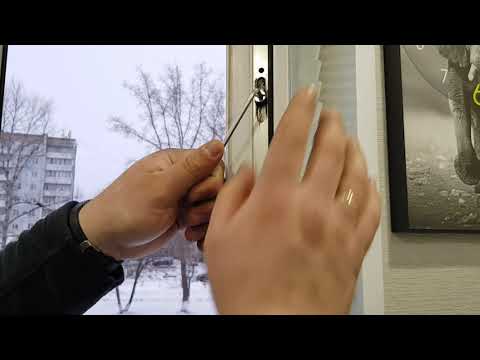 Видео: Окна ПВХ профилактика/регулировка/смазка