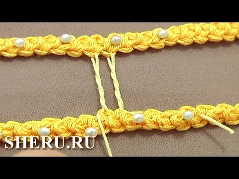 Видео: Румынское кружево Урок 50 часть 1 из 9 Простая брида