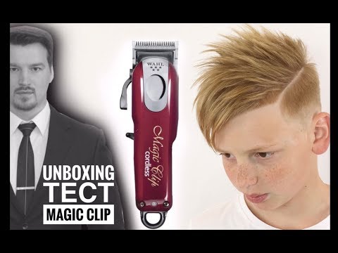 Видео: МОДНАЯ ДЕТСКАЯ СТРИЖКА и ЛУЧШИЙ ОБЗОР Magic Clip / МАШИНКА ДЛЯ СТРИЖКИ от Wahl Magic Clip cordless