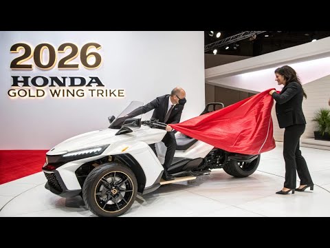 Видео: 2026 Honda Gold Wing Trike — Новый Король Дорог или Космический Круизёр? 🚀🔥