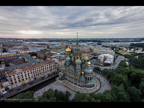 Видео: Питер с высоты птичьего полёта