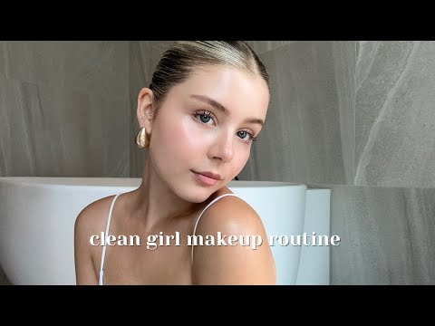 Видео: мой ежедневный ритуал макияжа «чистой девчонки»