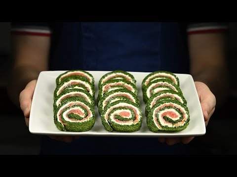 Видео: Шикарная красочная закуска с красной рыбой на Новогодний стол!