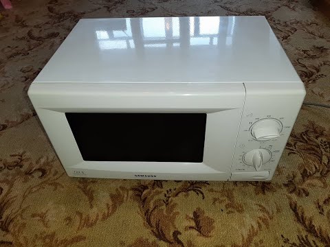 Видео: Микроволновая печь с грилем SAMSUNG G2712NR
