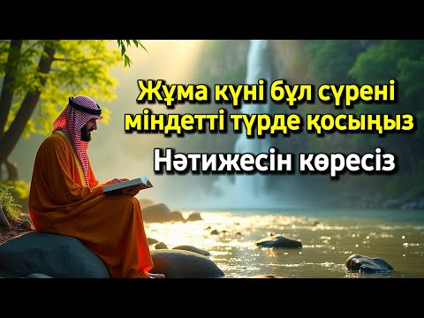 Видео: 🤲Жұма күні бұл сүрені міндетті түрде қосыңыз. Нәтижесін көресіз #құран 