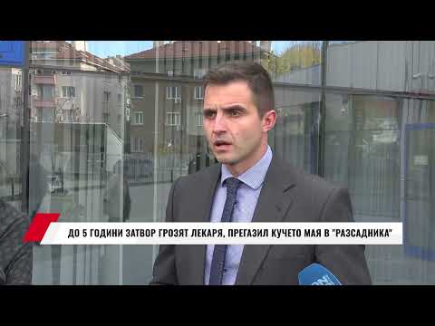 Видео: ДО 5 ГОДИНИ ЗАТВОР ГРОЗЯТ ЛЕКАРЯ, ПРЕГАЗИЛ КУЧЕТО МАЯ В "РАЗСАДНИКА"