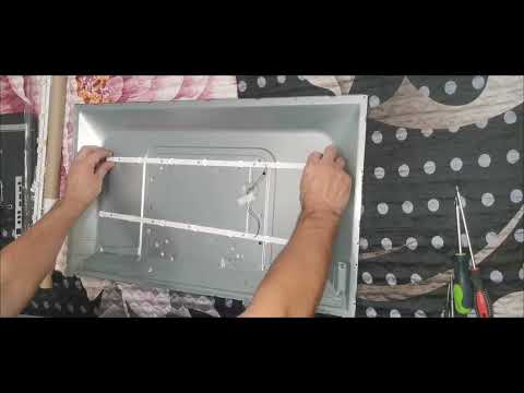 Видео: Замена подсветки на телевизоре в домашних условиях