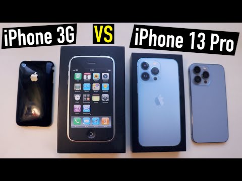 Видео: iPhone 3G vs iPhone 13 Pro! Что изменилось за 13 лет?! Подробное сравнение в 2021-м году!