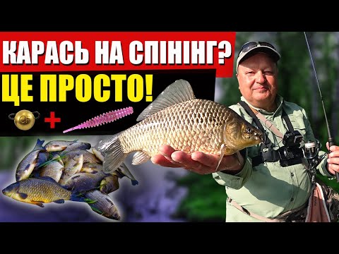 Видео: Карась на спінінг - це реальність! Як впіймати? Де шукати? На що клює карась? Всі секрети розкрито!