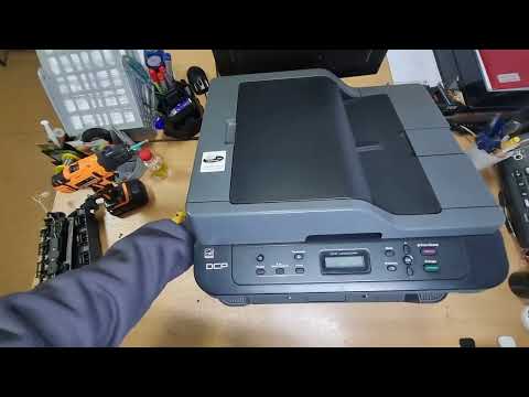 Видео: Принтер Brother треск, шум при печати. Ремонт Brother 2540.