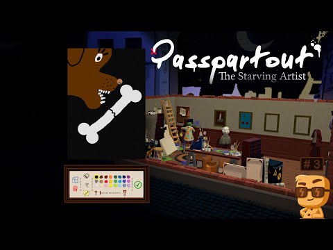 Видео: Просто рисуем... ничего нового! (Passpartout: The Starving Artist) № 3 Прохождение