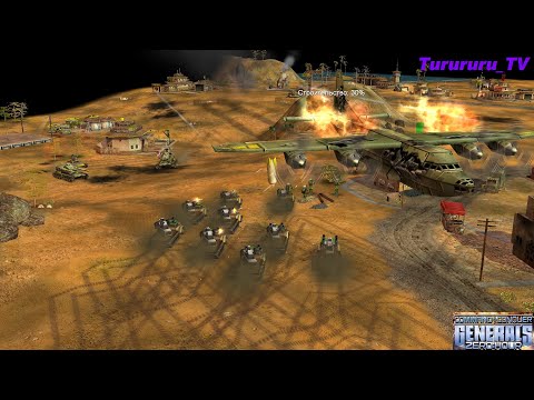 Видео: Необычная тактика за ядерного китайца - Command & Conquer: Generals - Zero Hour